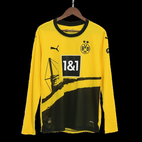 BVB Borussia Dortmund Hjemmebanetrøje 2024 Langærmet